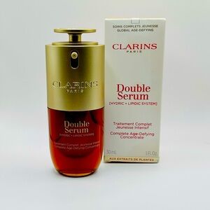 Clarins - DOUBLE SERUM® To Firm, Boost Radiance & Refine Pores